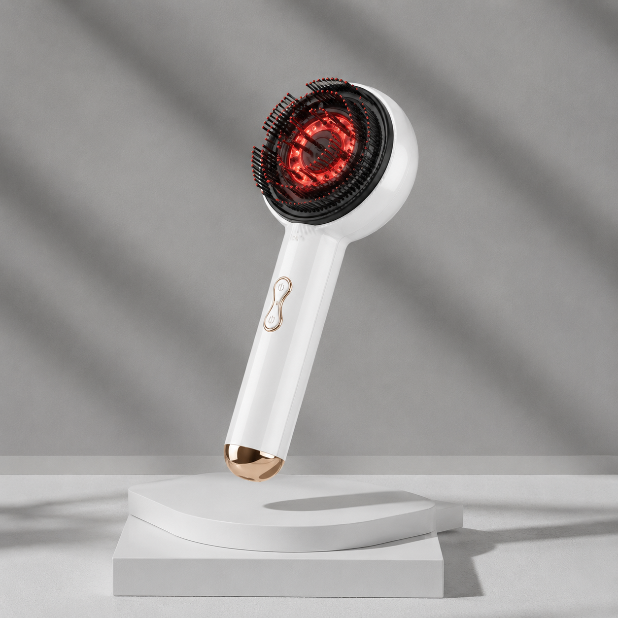 Peine Masajeador Crecimiento Capilar Laser EMS